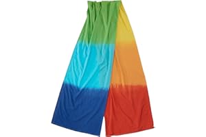 HANS NATUR Bio Spieltuch 100% Bio-Baumwolle (kbA) GOTS zertifiziert, Regenbogen, 115 x 280 cm
