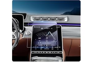 LUWU Compatible con Mercedes-Benz EQE SUV/Clase S W223 2021-2025 2025 Navegación Protector de Pantalla Pantalla táctil MBUX Pantalla táctil 9H Resistente a los arañazos Benz EQE SUV Accesorios