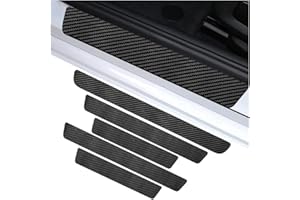 YUHOME 5PCS Car Sill Protector,for Toyota Yaris Hybrid & Cross 2020+. Car Door Steps Protector, Rear Bumper Protector Stickers Inner Accessories