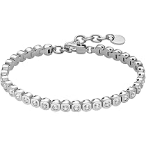 Heideman Damen Armband Milanese – Edelstahl, Silber/gold/rosegold, Mit Herz-Charm