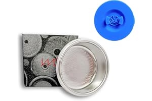 VERYBARISTA IMS Competition B702TCH24E - Cestello filtro convesso per portafiltri senza fondo da 58 mm con disco di backflush cieco