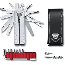 Clip Victorinox Swiss Tool - Accesorio De Acero Inoxidable Para Llevar La Navaja Multiusos, Color Plata