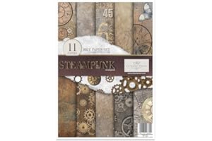 ITD Collection Papier de Riz, Steampunk, 29,7 x 21 cm