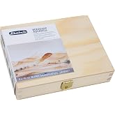 Schmincke - HORADAM&reg; AQUARELL, S&uuml;per Gran&uuml;lasyon Set &Ccedil;&ouml;l, 5 x 15 ml t&uuml;p, 74 869 097, ahşap kutu, &ccedil;ok g&uuml;&ccedil;l&uuml; gran&uuml;lasyonlu renk