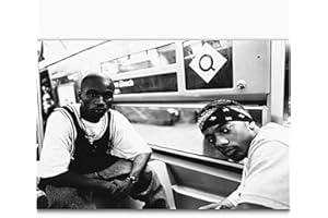 SDYYFF Bild Auf Leinwand 40 * 60cm Senza Cornice Mobb Deep Rap Hip Hop Music Group Cantanti Poster Canvas Wall Art Room Pictures for Bedroom Gifts Decor