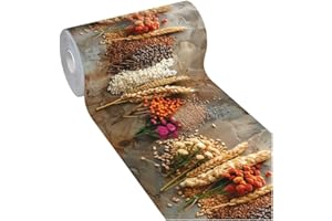 emmevi Alfombra de cocina de goma PVC suave antimanchas para pasillo, antideslizante, antimanchas, lavable, 51 x 160 cm