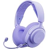 SteelSeries Arctis Nova 3P Wireless Lavender Gaming Headset - Control via Mobile App - 40 Hours Battery Life -PS5, PS4, PC, S