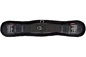 LeMieux Merino+ Integrated Mono Girth Cinchas de Doma, Unisex Adulto