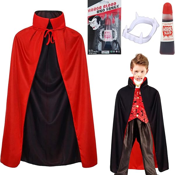 Immagine Di Colletto Creativo Di Dracula Vampire Bat Ali Alloween Costume Notte Cielo Luna Piena Predatore Disegno Image257680267
