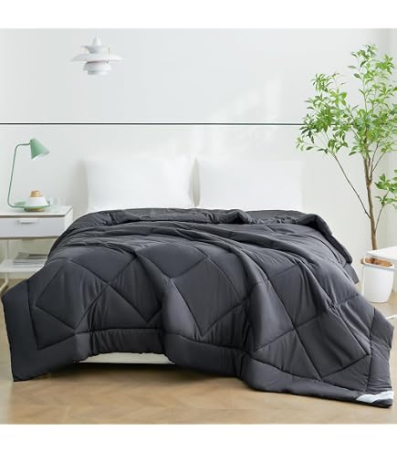 Couette D'Été 100% Coton Lavé - 150x200cm - Légère Et Respirante - Couvre-lit 4 Saisons