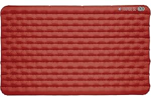BIG AGNES Rapide SL Matelas de Couchage isolé, Orange, Double Large (101,6 x 182,9 cm)