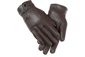 WOODLAND LEATHERS Women's Leather Gloves, Extra Soft and Warm Ladies Waterproof Gloves