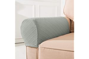 FIACVRS Armlehnenschoner für Sofa Schutz-Set passend für quadratische Armlehnen, geschwungene Armlehnen, breite Armlehnen des Sofas