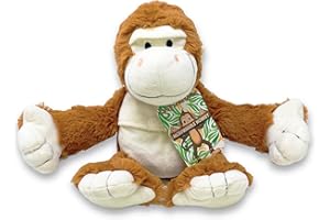 General Healthcare Cozy Creatures Microwavable Kids Heatable Cuddly Monkey Teddy - Warm hugs