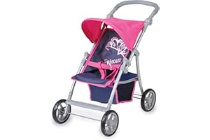 ‎KNORRTOYS.COM Knorrtoys 16825 - Liba, Diadem, Puppenbuggy, blau/rosa