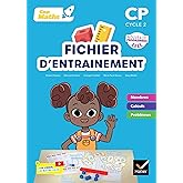 Math&eacute;matiques CP CAP Maths: Pack en 2 volumes : Fichier d'entra&icirc;nement ; Cahier de g&eacute;om&eacute;trie