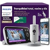 PHILIPS Avent Premium Baby Monitor with App - 1080 Pixel HD Camera, AI Sleep and Breathing Tracking, Crying Translation, DEKR