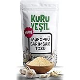 Kuru Yeşil Sarımsak Tozu%100 Doğal Taşk&ouml;pr&uuml; - Katkısız, Yoğun Lezzetli ve Pratik Kullanımlı Toz Sarımsak Yerli -Yemekler İ&ccedil;in