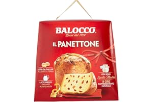 NARAMAKI Panettone Classico 750g, Buono? No, Buonissimo! - Balocco Panettone Con Canditi E Uvetta - Alta Qualità