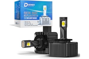 ‎NUROTA NUROTA D1S HID-Scheinwerferlampen mit StVZO Zulassung, Metallring,Auto Frontscheinwerfer (schwarz, D1S)