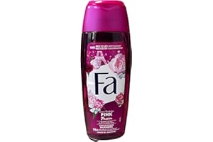 ‎FA Fa Pink Passion Shower Gel – 250 ml | Argan, Marula & Almond Oils | 95% Natural, Vegan, Dermatologically Tested