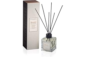 Atelier Rebul Istanbul Reed Diffuser 120ml - Premium Aroma Diffuser Sticks for Home, Woody & Spicy Scent - Long-Lasting Room Freshener, Luxury Home Fragrance Oil, Elegant Home Decor