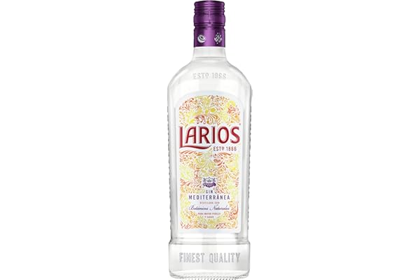 Larios Ginebra Mediterránea Dry Gin 1L