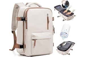 BJLFS Sac à dos Sous Vide Avec Pompe Ryanair 40x20x25 Sac à main Extensible Sac à Vide de Compression Portable Sac à dos de Voyage étanche avec système de compression scellé