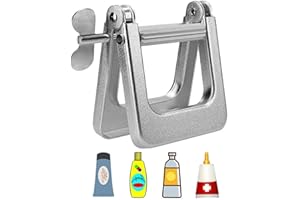 Yrlehoo Presse Tubes de Peinture Tube Wringer Distributeur de Dentifrice, Tube en métal Wringer pour Presser Le Dentifrice, la Crème Colorante pour Les Cheveux, la Crème Les Mains