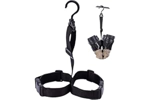 Bassdash Wader Stiefel Wathose Hanger mit Verstellbarer Riemen für die Lagerung Trocknen