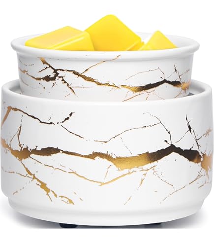 Enchanting Ceramic Purple Star Sign Oil Burner With Metal Base - 10.5cm X W10cm (1 Pc.) - Unique Design & Premium Quality Material - Ideal For Home Decor & Aromatherapy Enthusiasts - View #6