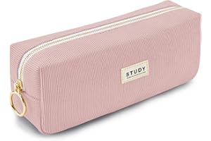 KALIDI Mäppchen Federmäppchen Mädchen Teenager Stiftetasche Stiftemappe Cord-Stoff Federtasche Pencil Case Schulmäppchen