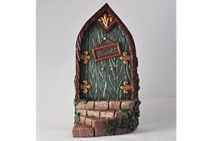 FIESTA STUDIOS Anthony Fisher Décoration/figurine en forme de porte de maison de fée, d'elfe, de lutin Un cadeau amusant