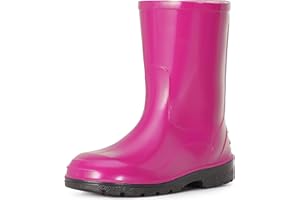 Ladeheid Gummistiefel Kinder Hohe wasserdichte Regenstiefel für Jungen und Mädchen LA-939