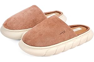 PERLETTI Pantofole Donna Invernali con Suola Platform Rialzata - Ciabatte Donna Casa Autunno Inverno Calde Comode Ultra Leggere - Pantofola Comfort con Suola Antiscivolo Ragazza