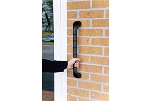 Aidapt Prima Safety Outdoor 18" (459mm) Grab Bar Hand Rail Support Aid with Anti Slip Soft Grip Finish