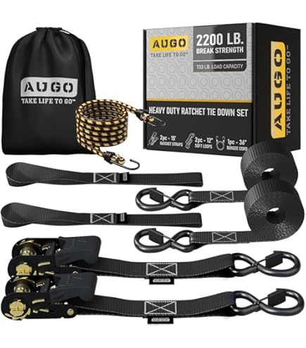 Tailgate Pad Ho Stevie! Surfboard Tie Down Straps (Pair) For Roof