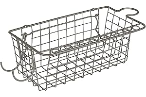 Spectrum Diversified Basket & Tool Holder, Steel, Industrial Gray, 14.25" L X 6" W