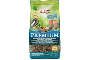 Living World Premium Mix For Cockatiels & Lovebirds, 908 g (2 lb)