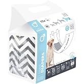 M-PETS DIAPERS PANTIES FOR MALE DOGS (XL) 12 PANTIES