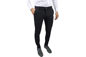 Cristiano Battistini Pantaloni Uomo sartoriali Slim Fit Casual Eleganti Invernali