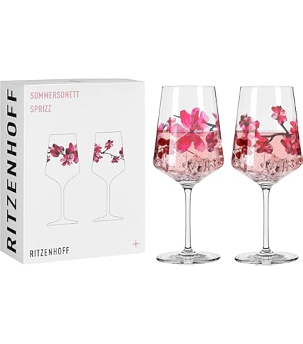 Set van 2 Ritzenhoff aperitiefglazen Sommersonnett Sprizz F25 - Van Hoyweghen-De Ridder