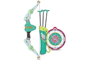 KOOLBITZ Coolbitz Kids Archery Set Bow and Arrow Target Real Action Toy with Light Outdoor Garden Fun Game