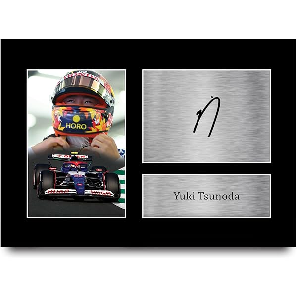 Yuki Tsunoda & Max Verstappen ポストカードセット Yuki Tsunoda Yuki-eep Getting Older Formula One AlphaTauri