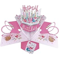 Second Nature Biglietto Di Auguri Pop-Up 3D Land Rover 4x4 - Happy Birthday - Cartolina Effetto Sorpresa Con Elastico - 3
