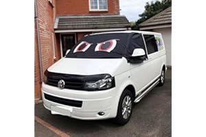 FUEL LAGOON Rocky Transporter T5 Window Screen Curtain Wrap Cover Frost Protection Blinds Eyes (Red) camping outdoors