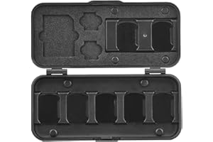 OURHZTB Hartschalen-Objektivfiltertasche für DJI Osmo Pocket 3, staubdicht und wasserabweisend, Kameralinsenfilter, Aufbewahrungstasche für ND-UV-CPL-Filter, Weitwinkel-Makroobjektiv, TF