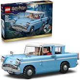 LEGO Harry Potter Sihirli U&ccedil;an Ford Anglia 76470-14 Yaş ve &Uuml;zeri &Ccedil;ocuklar i&ccedil;in Par&ccedil;alarla İnşa Edilen Ron ve Harry Fig&uuml;rleri 