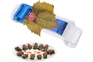 MEIYAXINWIN Weinblätter Rollmaschine, Sarma Roller Maschine, Weinblattroller, Dolmer Roller Maschine, Gemüse Fleisch Roller Einfache Maschine Zum Rollen von Fleisch und Gemüse für Küche