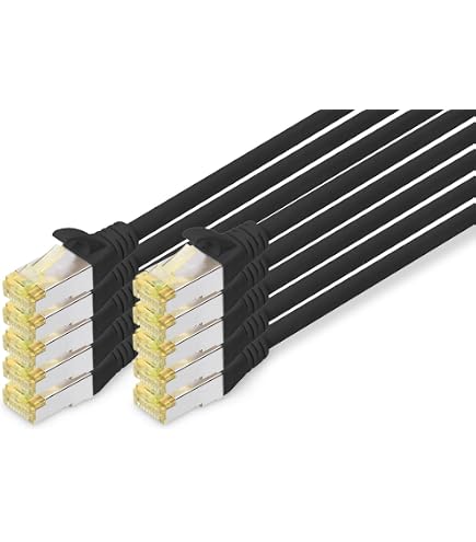 Cavo Rete Ethernet Cat5e Schermato (STP) – Patch Di Rete Stampato – Categoria 5e